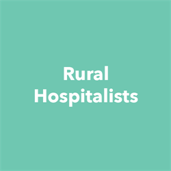 Rural Hospitalist Special Interest Group