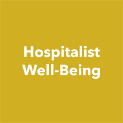 Hospitalist Well-being